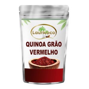 Quinua Grão '' Vermelha '' Peruana Teor Elevado De Fibra 01 Kg