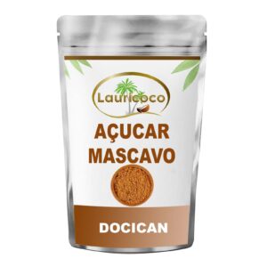 Açúcar Mascavo (Docican) Não Refinado Sabor Caramelo 01 Kg