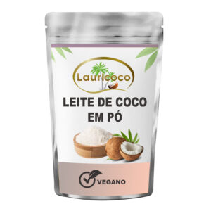 Leite De Coco em Pó 100% Vegano, Importado, S/ Lactose