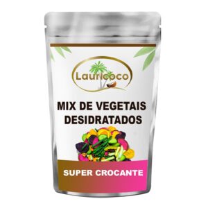 Mix Com 8 Vegetais Desidratados - Mais Completo