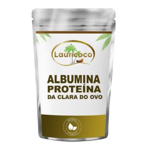 Albumina em Pó 100% Pura (Clara de Ovo) – Proteína Natural