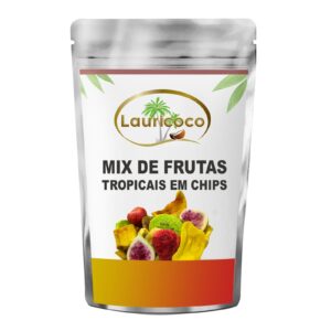 Mix de Frutas Tropicais Desidratadas em Chips