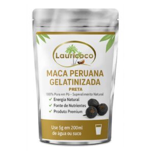 Maca Peruana Negra Gelatinizada em Pó Pura- C/LaudoTécnico