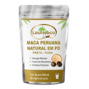 Maca Peruana Natural em Pó Negra