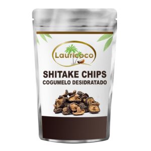 Shitake Chips Cogumelo Desidratado Gourmet