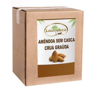 Amêndoa Sem Casca Crua Graúda 25/27 Americana - 22,68 Kg