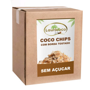 Coco Chips Com Borda (Tostado Sem Açucar) 9 Kg