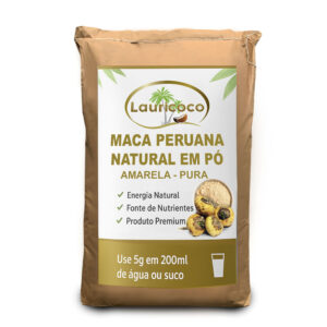 Maca Peruana Natural em Pó Amarela - Pura 10Kg