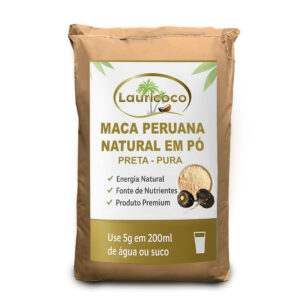 Maca Peruana Natural em Pó Preta - Pura 10Kg