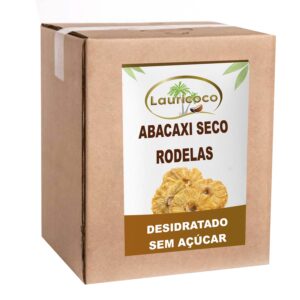 Abacaxi Seco Rodelas ( Desidratados Sem Açucar) 10 Kg