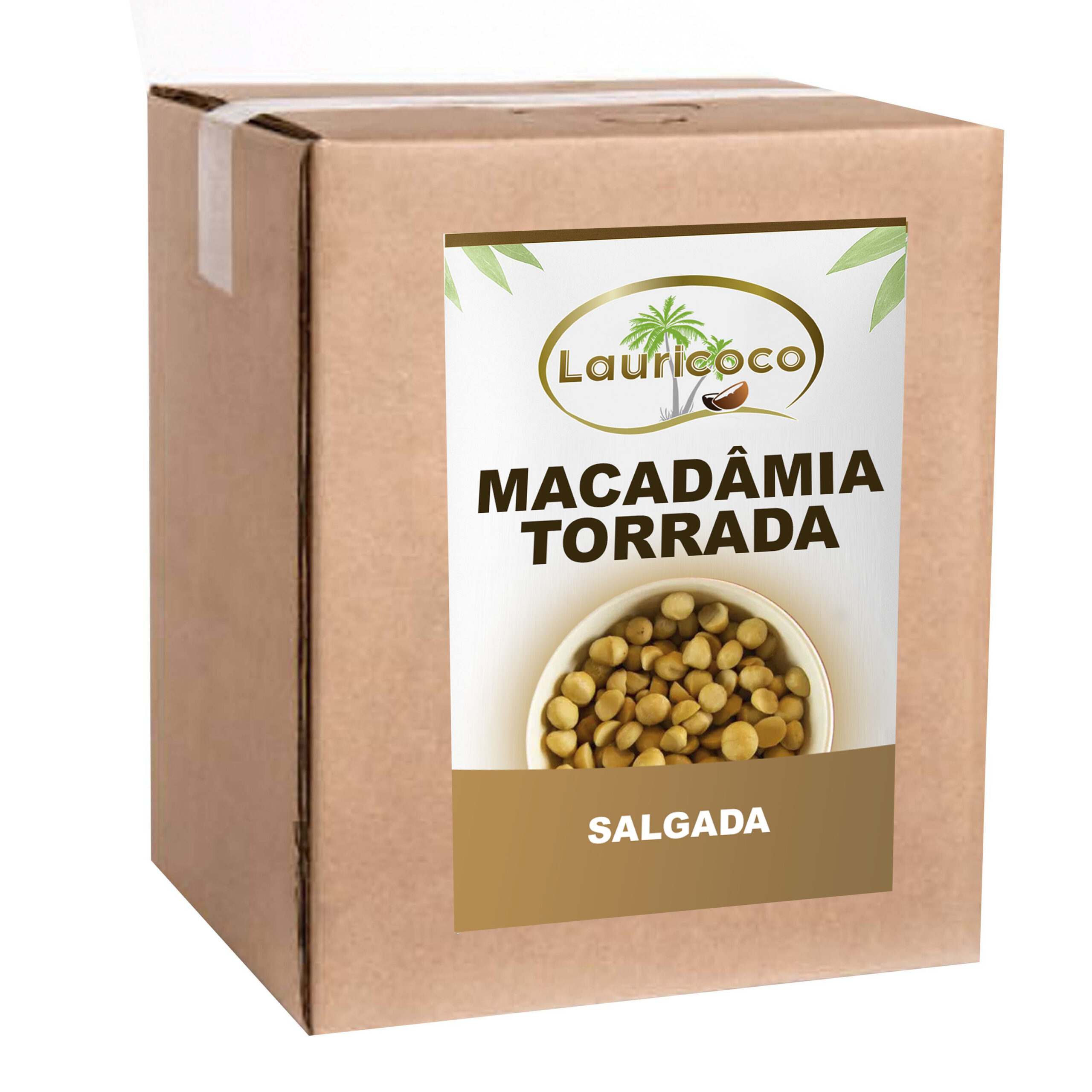 Macadâmia Torrada E Salgada Nacional - 5 Kg