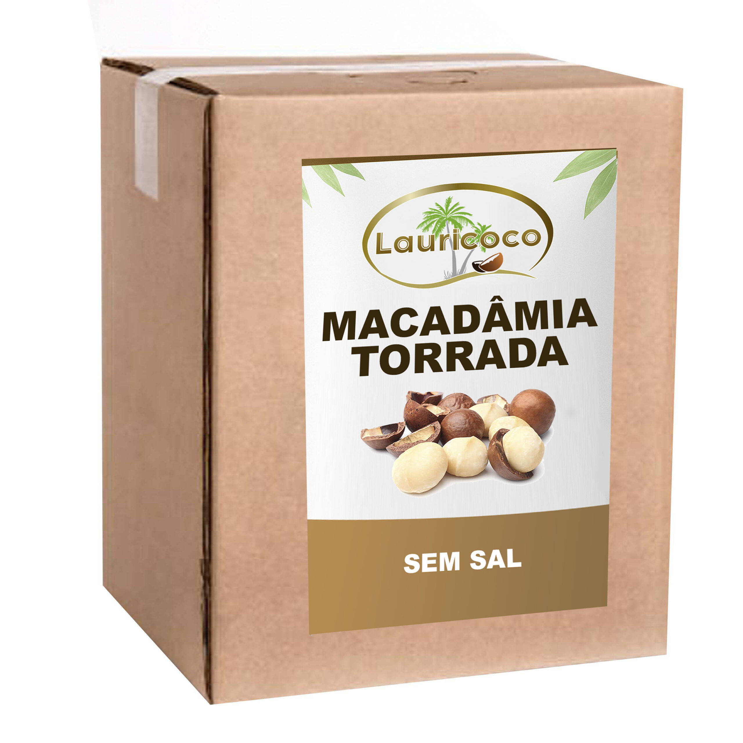 Macadâmia Torrada ( Sem Sal ) Nacional - 5 Kg