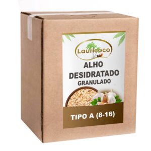 Alho Desidratado Granulado Tipo A 8-16 - 25 Kg