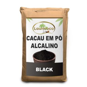 Cacau Em Pó Alcalino Preto 25Kg