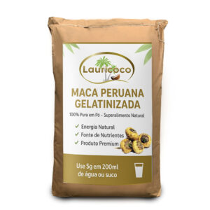 Maca Peruana Gelatinizada em Pó Pura 20kg c/ Laudo técnico