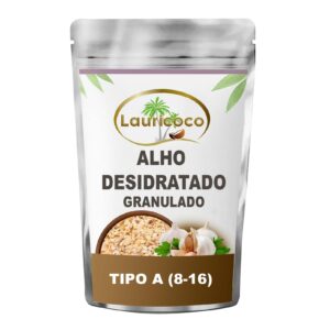 Alho Desidratado Granulado (Tipo A) 8-16 - 1Kg